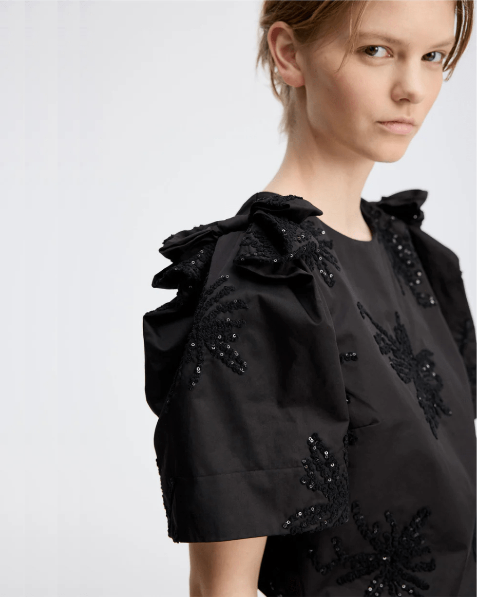 Munthe Ryme Top - MUNTHE - Luxe Leopard