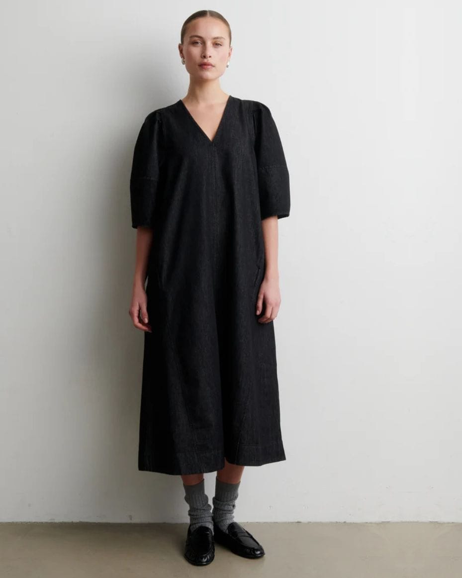 Second Female Dera Denim Dress – Luxe Leopard