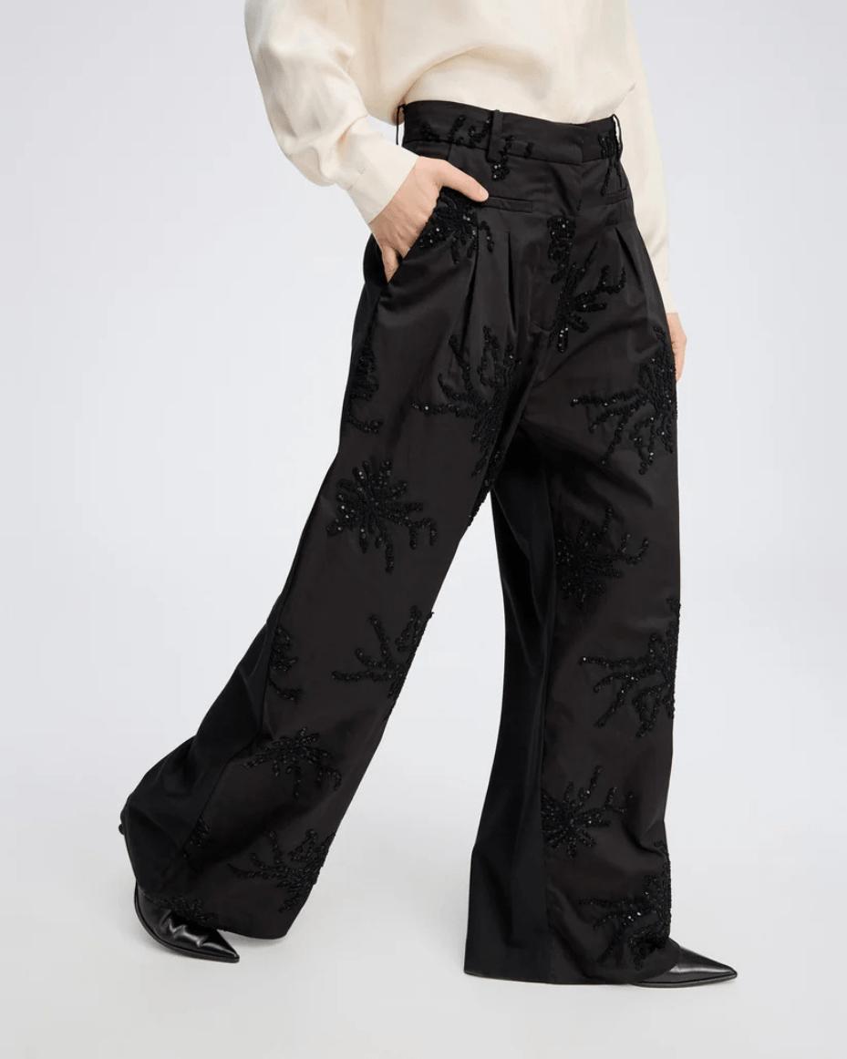 Munthe Stormy Trousers - MUNTHE - Luxe Leopard