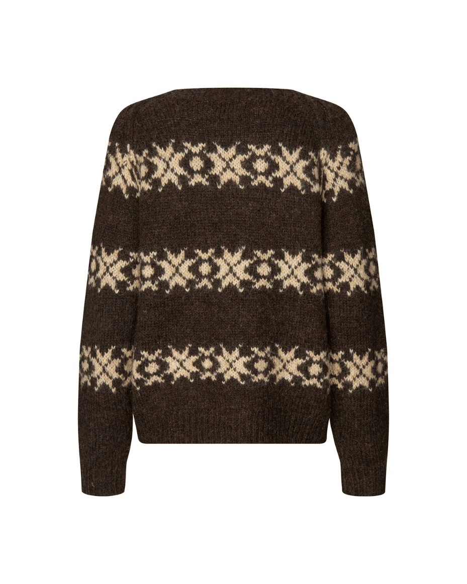 Lollys Laundry Lattie Knit LS - LOLLYS LAUNDRY - Luxe Leopard