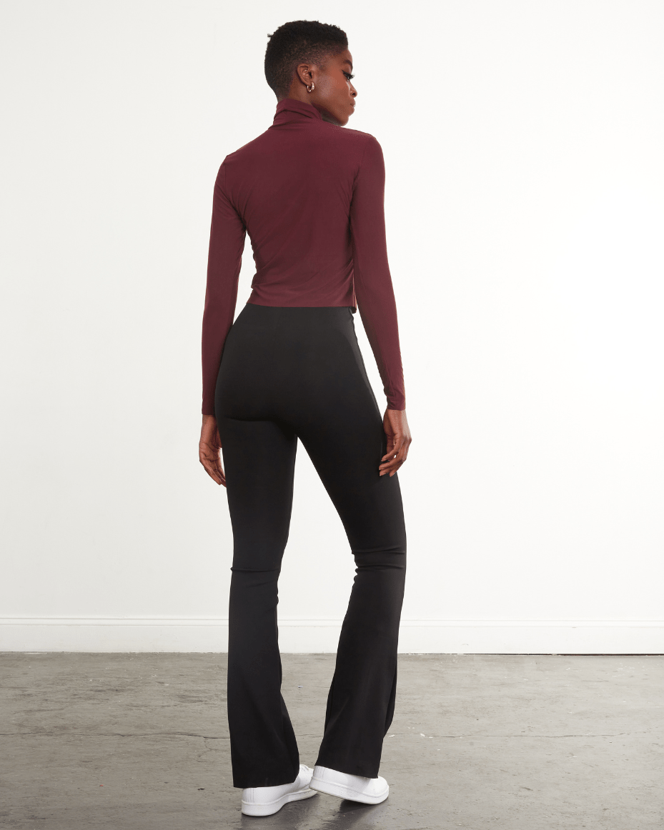 Commando Neoprene Flare Legging - COMMANDO - Luxe Leopard