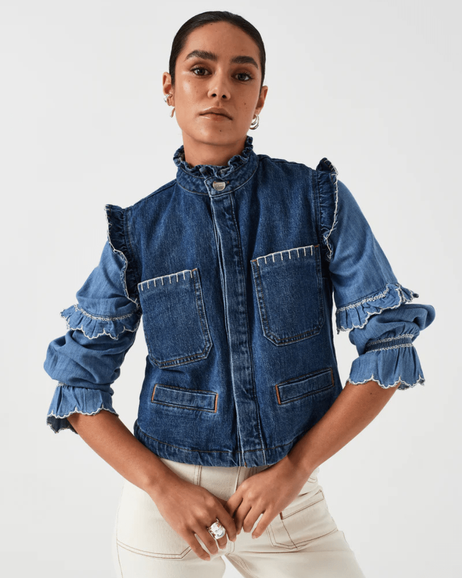 Seventy + Mochi Pablo Waistcoast - SEVENTY + MOCHI - Luxe Leopard