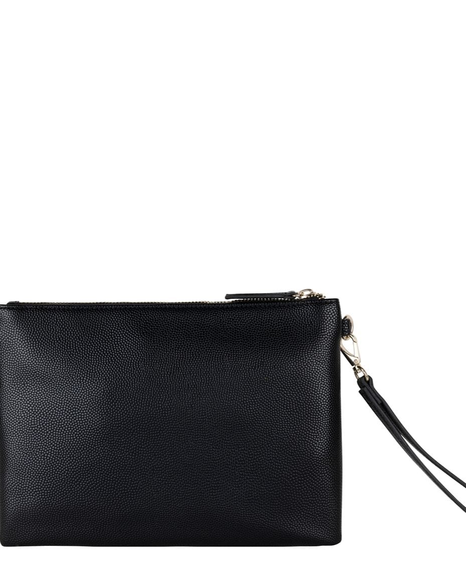 Valentino Divina Pochette Bag Nero - VALENTINO - Luxe Leopard