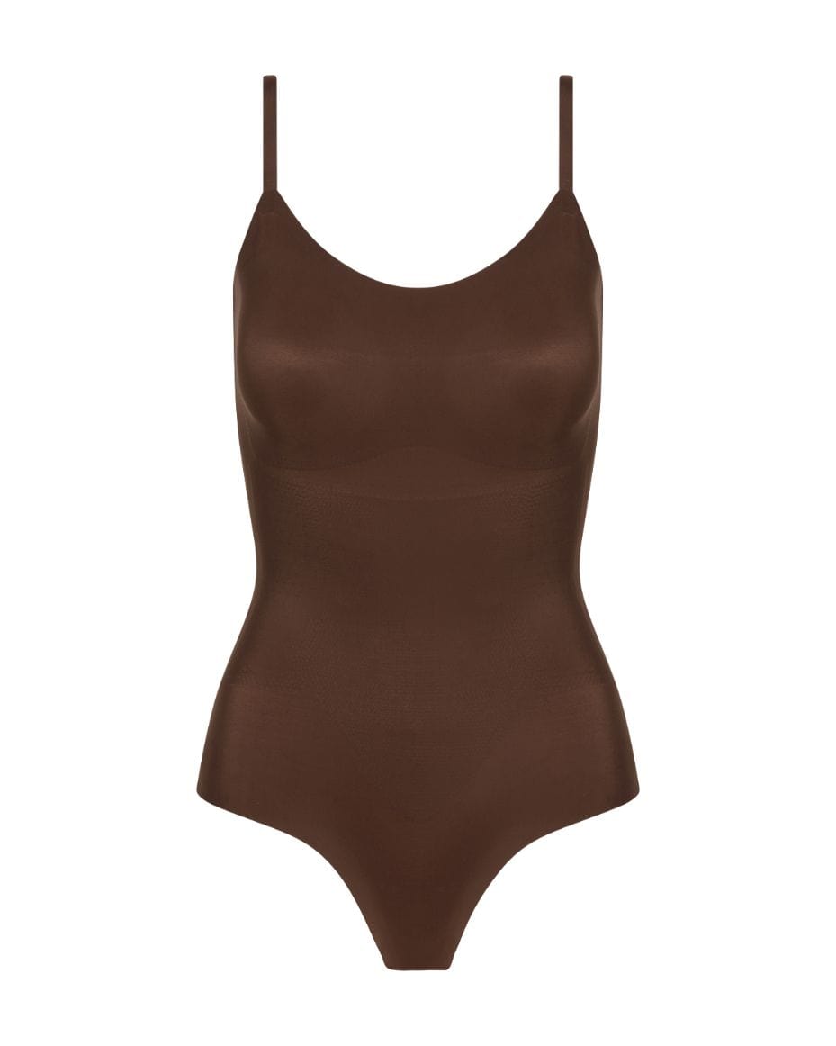 Commando Smoothing Bodysuit Mocha - COMMANDO - Luxe Leopard