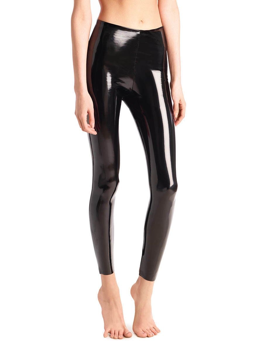Commando Perfect Faux Patent Leather Legging - COMMANDO - Luxe Leopard