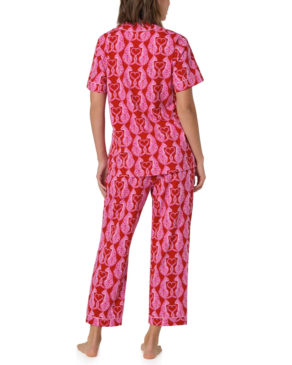 Bedhead Love On The Prowl Long Pyjama Set - BEDHEAD - Luxe Leopard