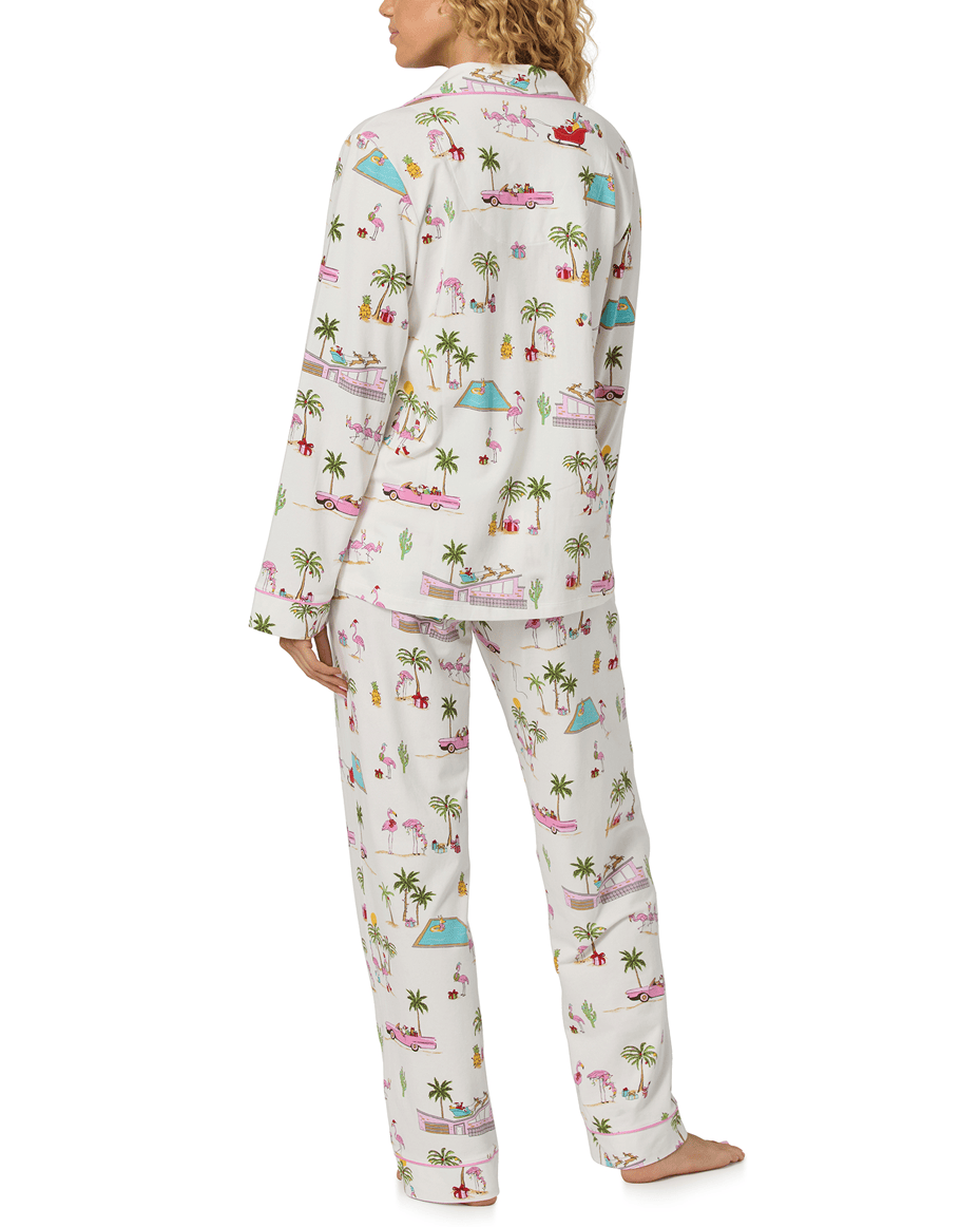 Bedhead Festive Flamingos Long Pj Set
