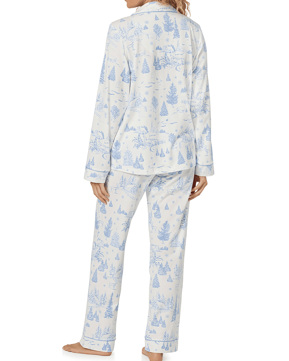 Bedhead Winter Wonderland Long Pj Set - BEDHEAD - Luxe Leopard