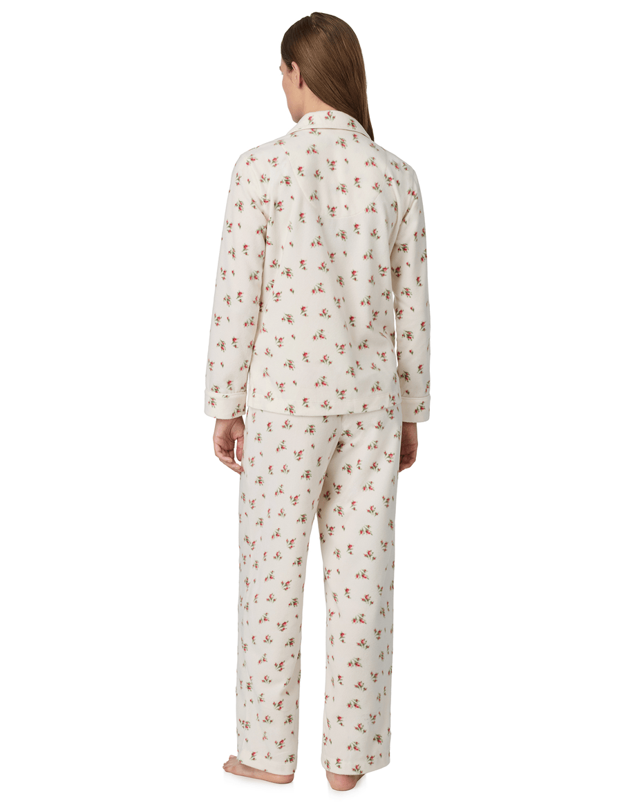 Lauren Ralph Lauren Long Pj Set in Cream Floral