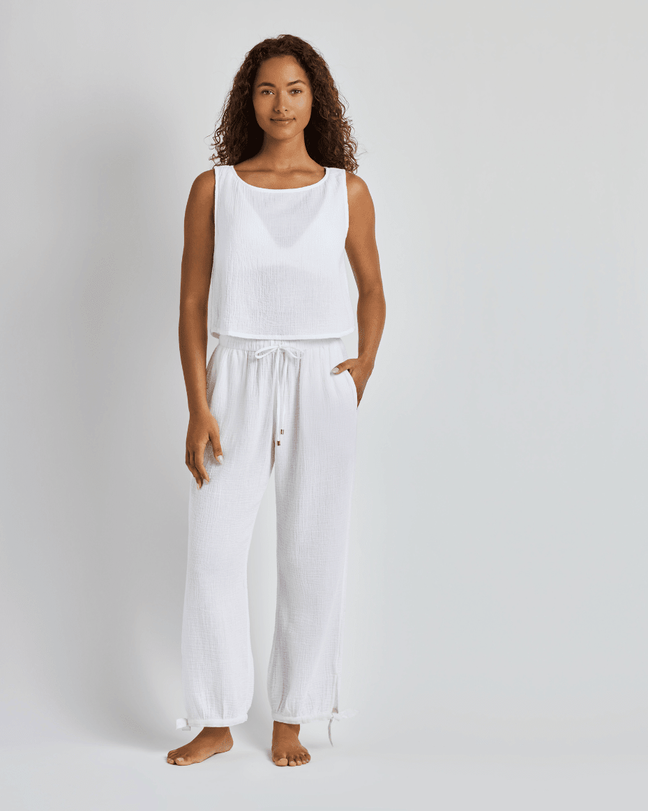 Ralph Lauren Top and Pant Cover Up Set - RALPH LAUREN - Luxe Leopard
