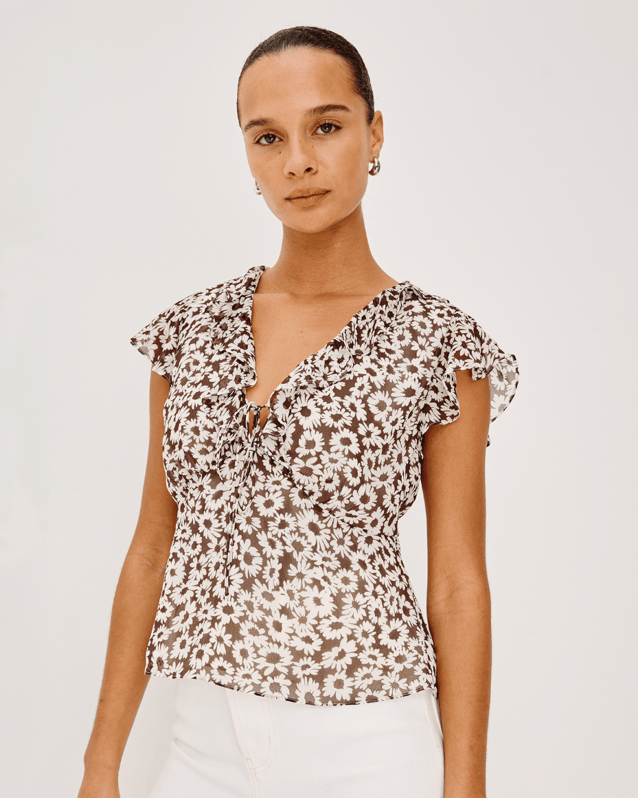 Rails Carmine Top - RAILS - Luxe Leopard