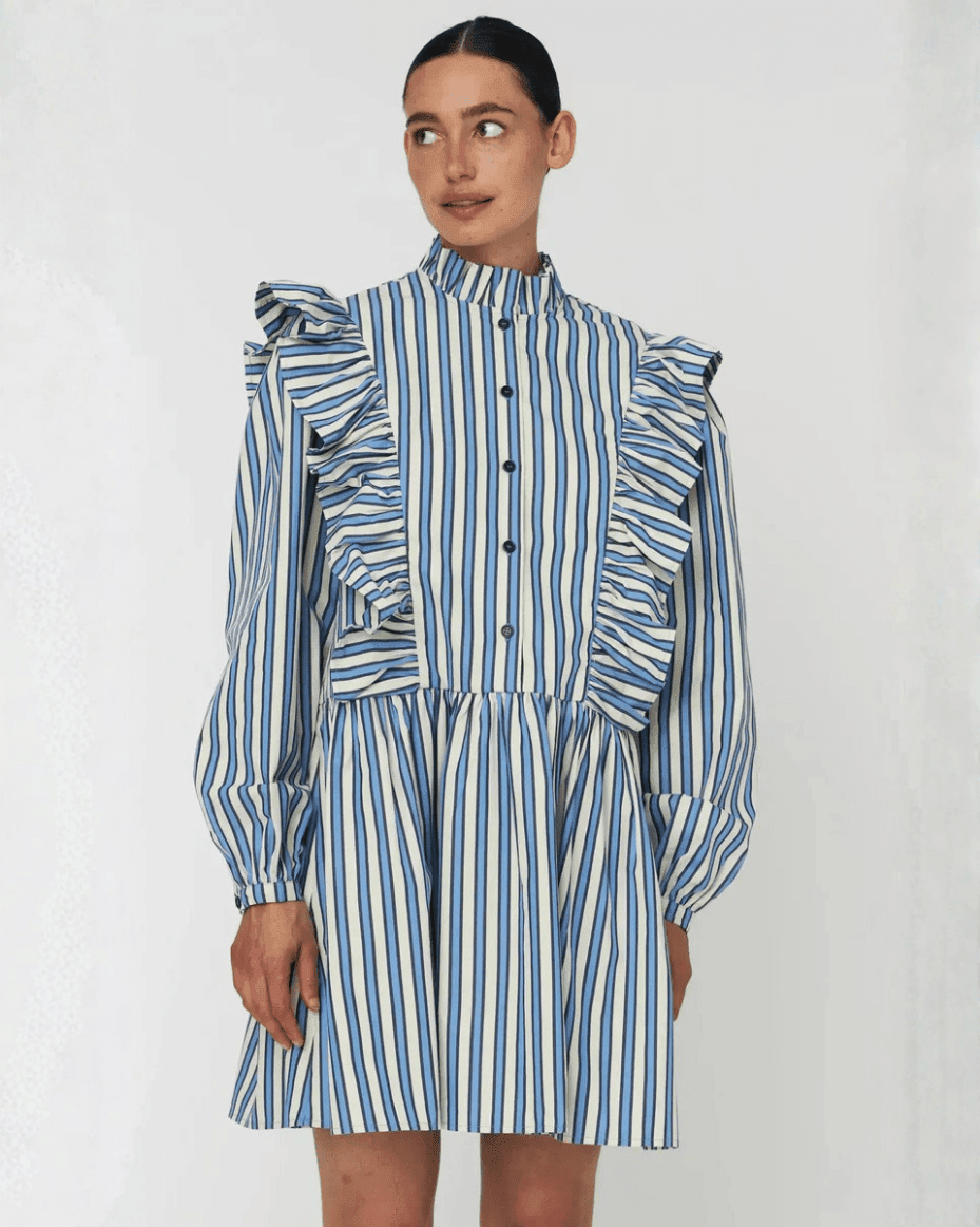 Stella Nova - Yarn Dyed Striped Dress - STELLA NOVA - Luxe Leopard