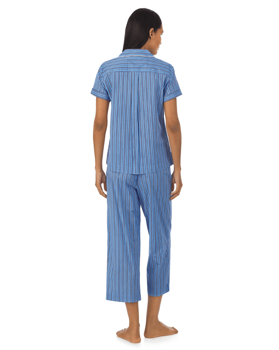 Ralph Lauren Classic Notch Collar Pyjama Set - Luxe Leopard