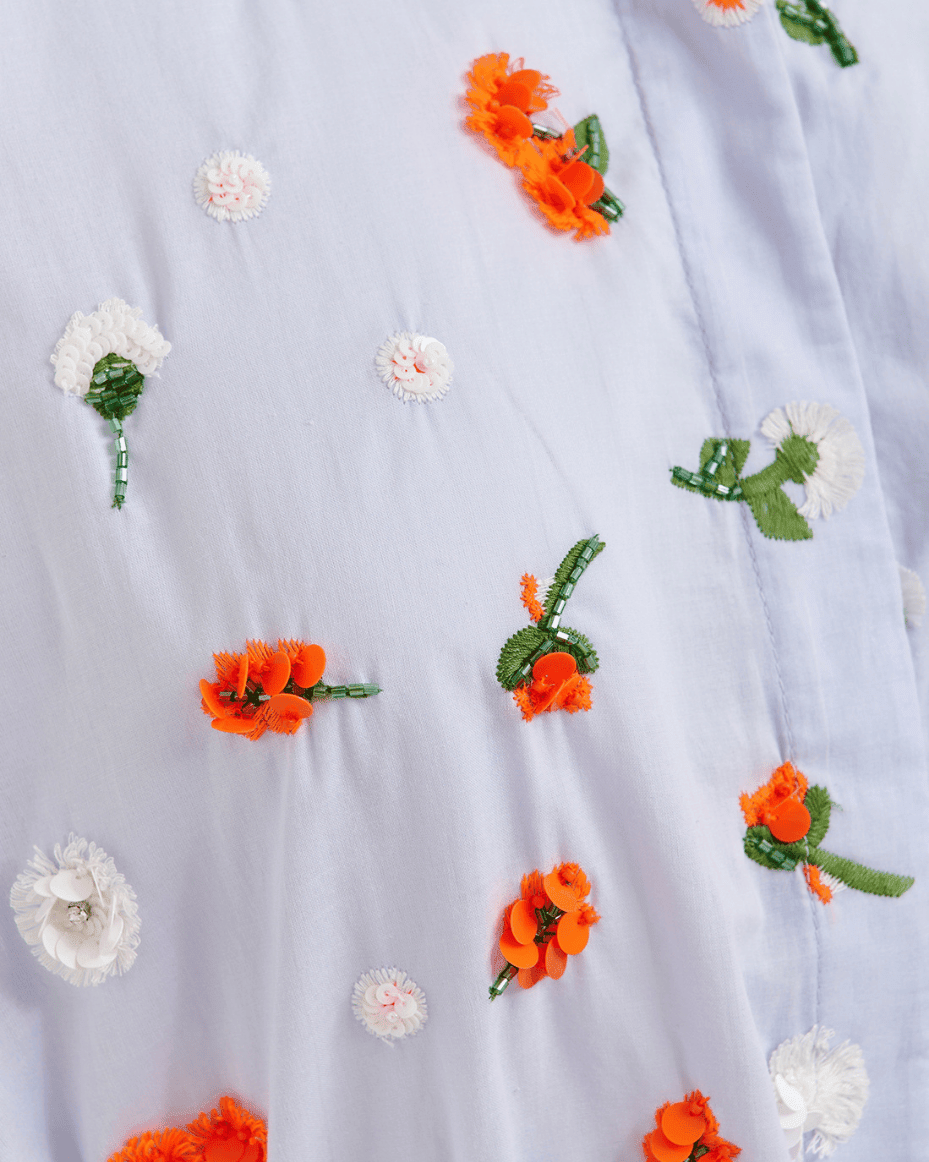 Essentiel Antwerp Jamanna Embroidered Maxi Dress - ESSENTIEL ANTWERP - Luxe Leopard