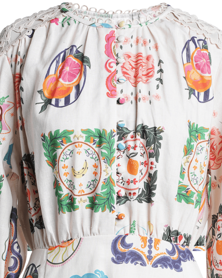 Emily Lovelock Elora Dress - Luxe Leopard