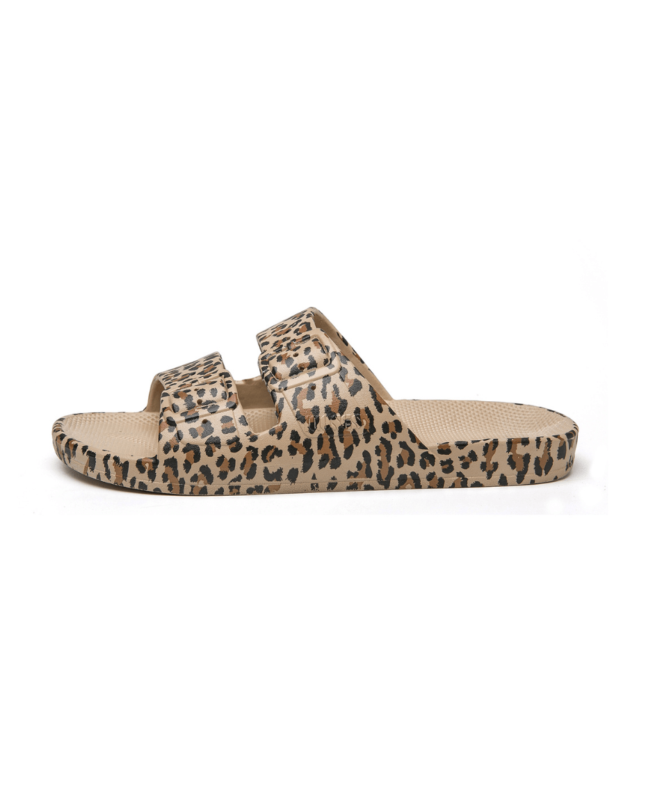 Freedom Moses Wild Cat Sands Slides - Luxe Leopard
