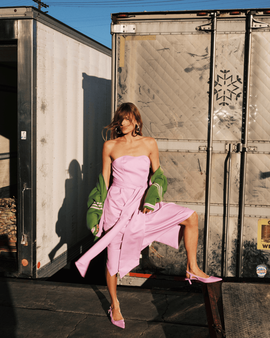 Essentiel Antwerp Juror Bustier Dress - ESSENTIEL ANTWERP - Luxe Leopard