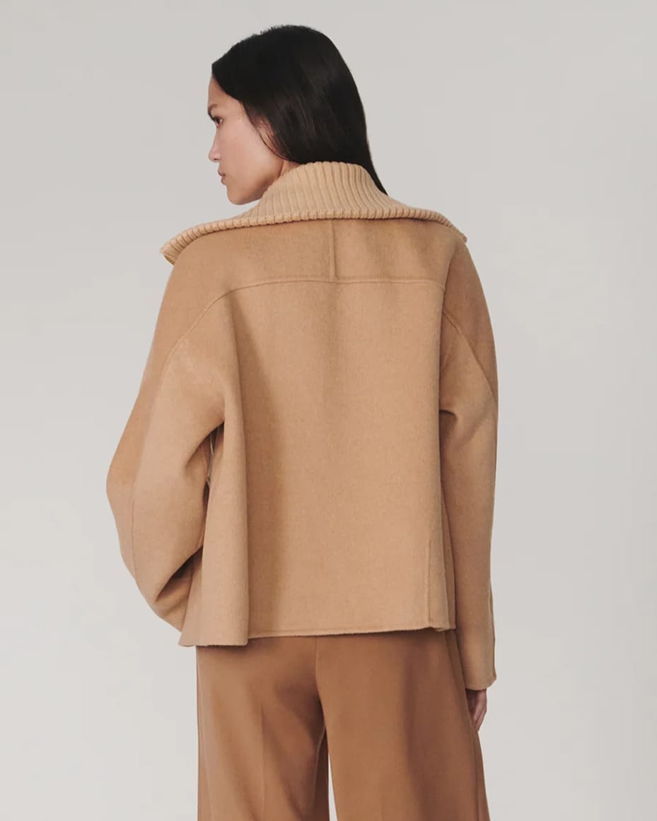 Varley Darnley Short Jacket Candied Ginger