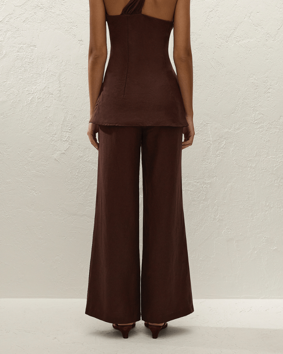 Faithfull The Brand Syna Pant - FAITHFULL THE BRAND - Luxe Leopard