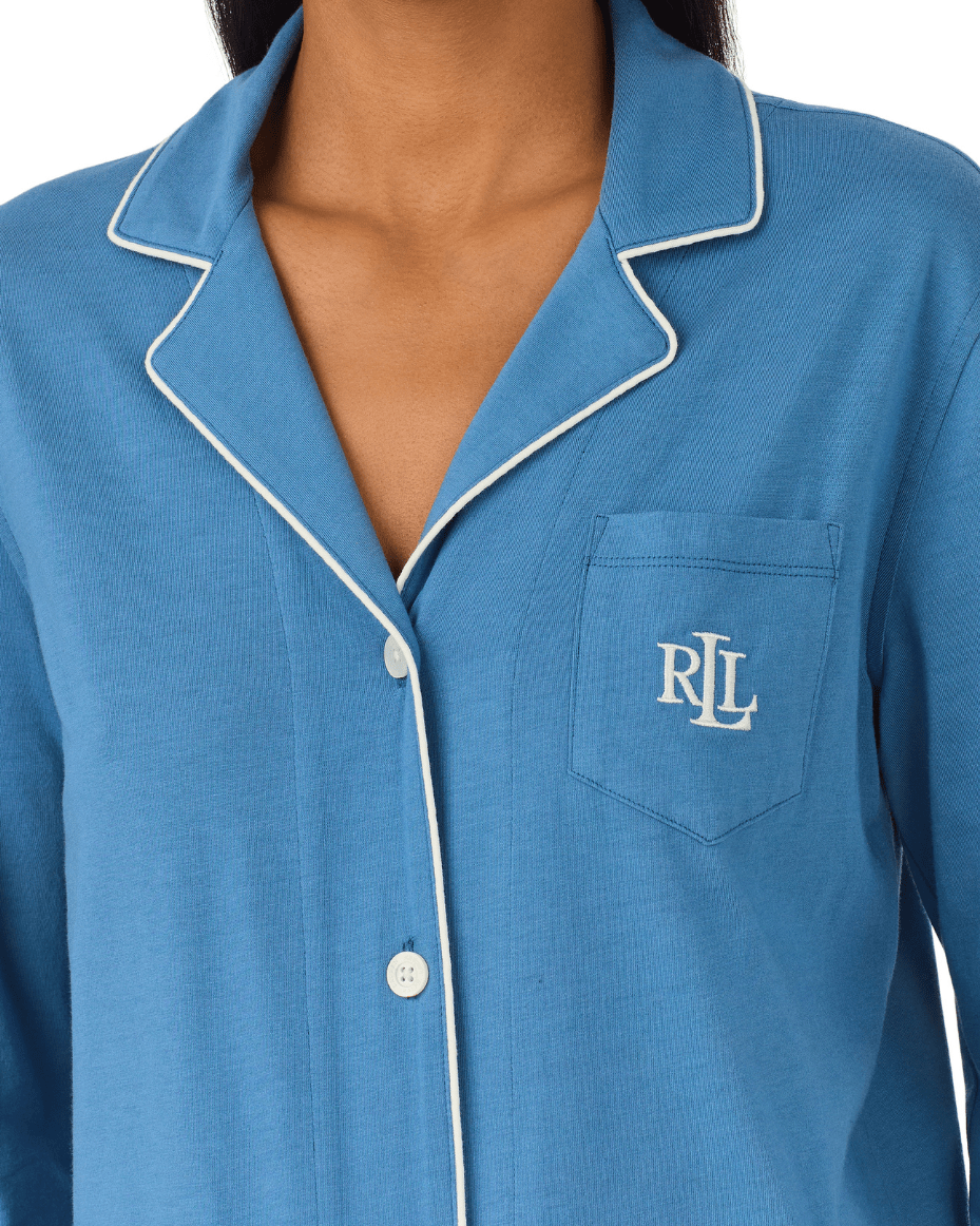 Ralph Lauren Notch Collar Pj Set