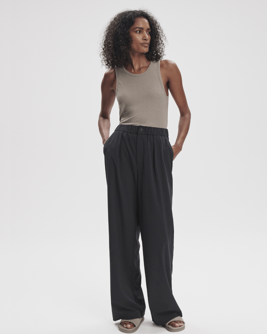 Varley Kayson Wide Leg 29.5 - VARLEY - Luxe Leopard