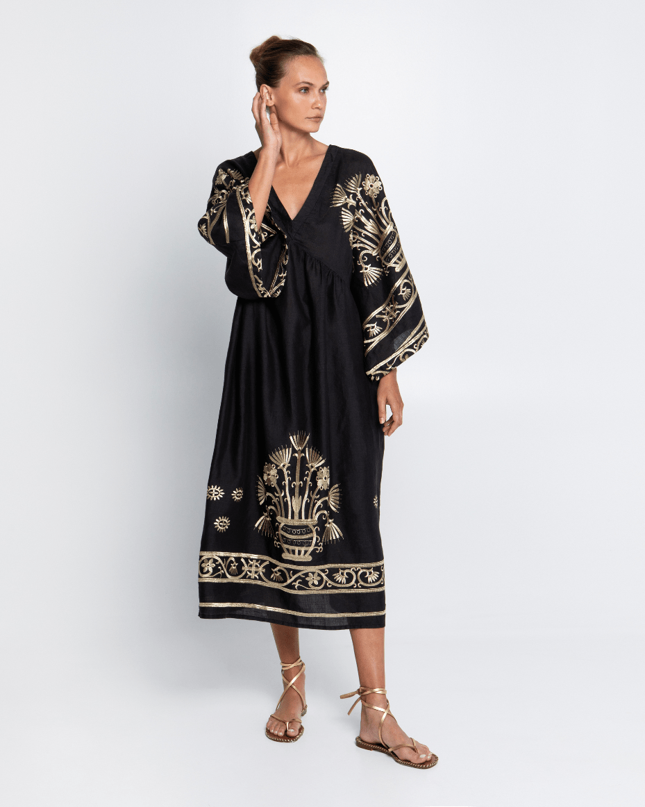 Greek Archaic Kori Long Dress