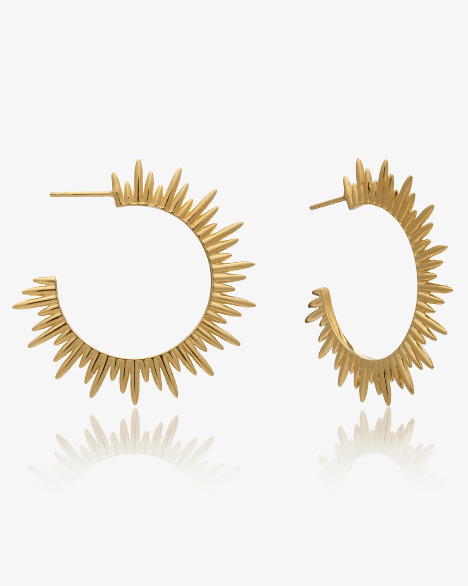 Rachel Jackson -  Electric Goddess Statement Hoop Earrings