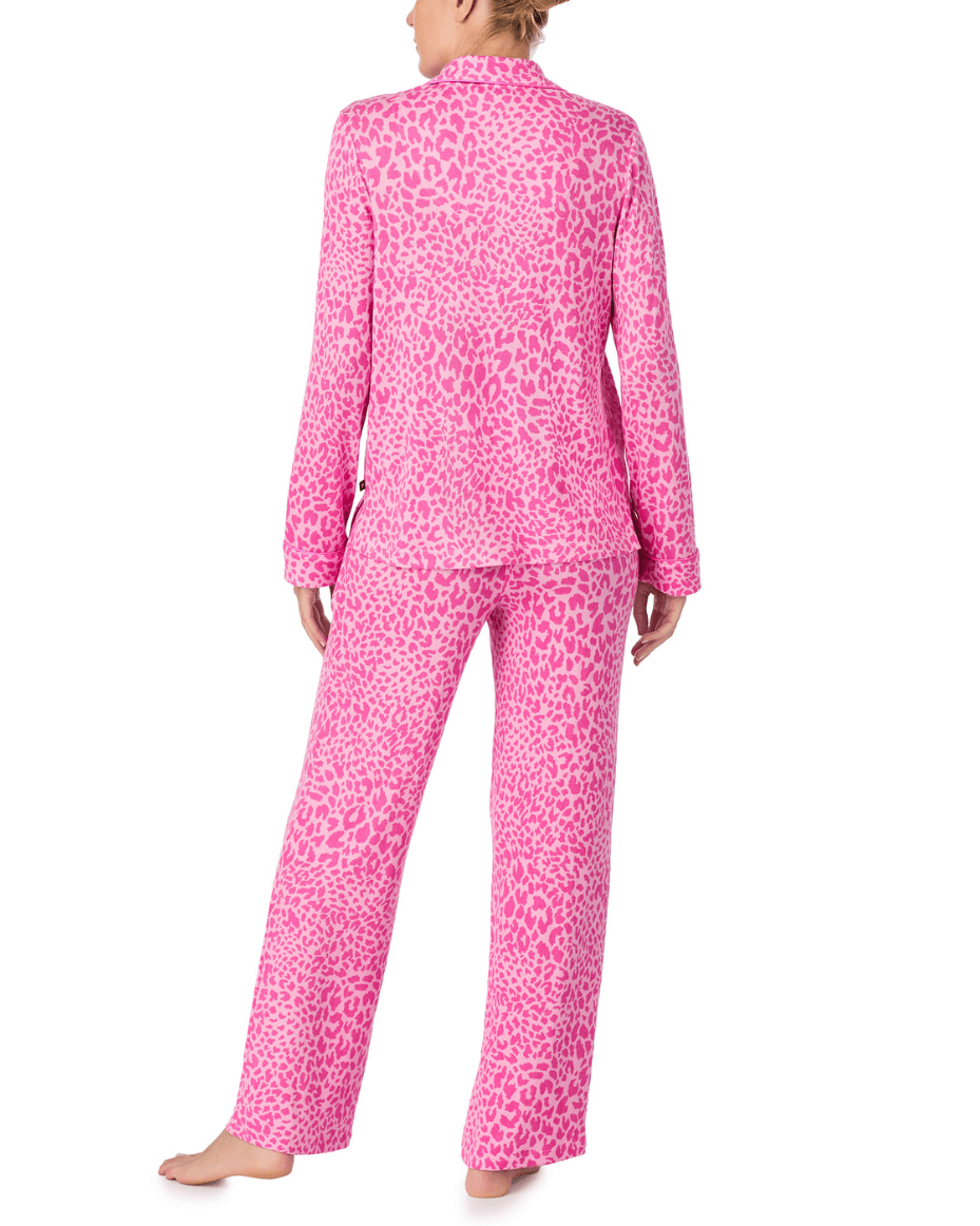 Kate Spade Long Sleeve Notch Collar Pj Set