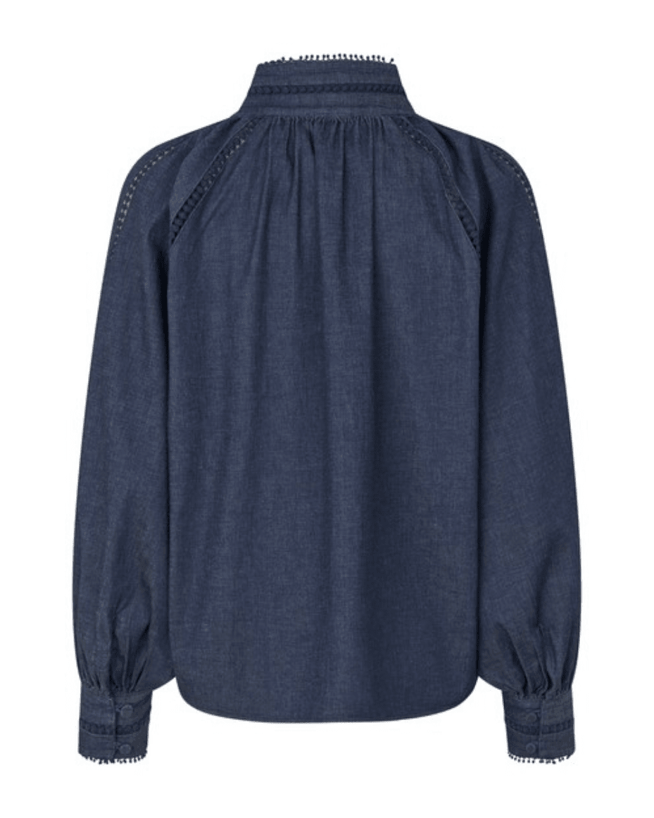 Dea Kudibal Monia Blouse With Stand Collar