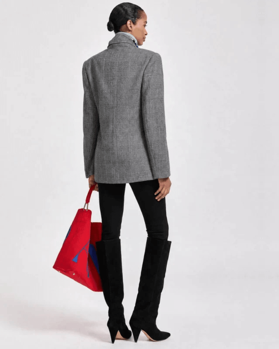Essentiel Antwerp Kendra Oversized Blazer - ESSENTIEL ANTWERP - Luxe Leopard