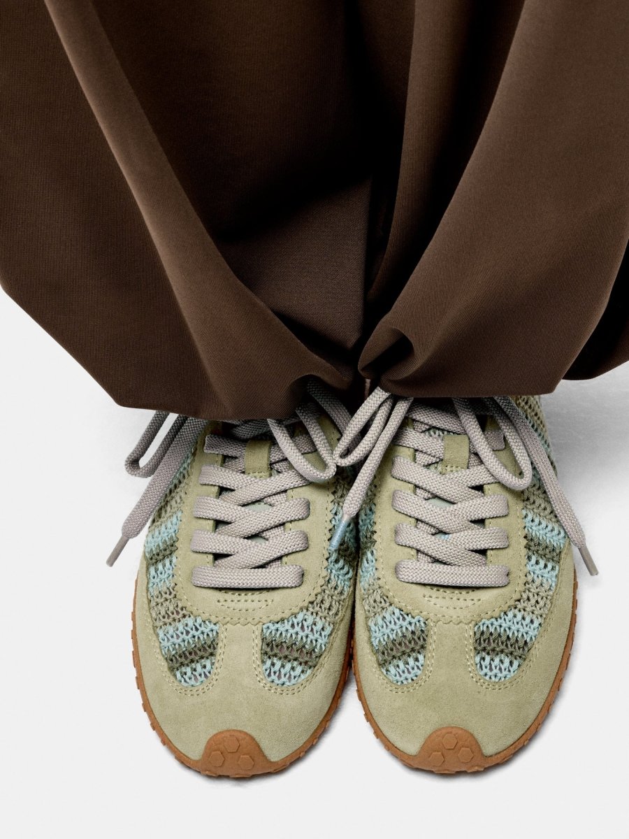 HOFF Bridge Woven Mint Trainers - HOFF - Luxe Leopard