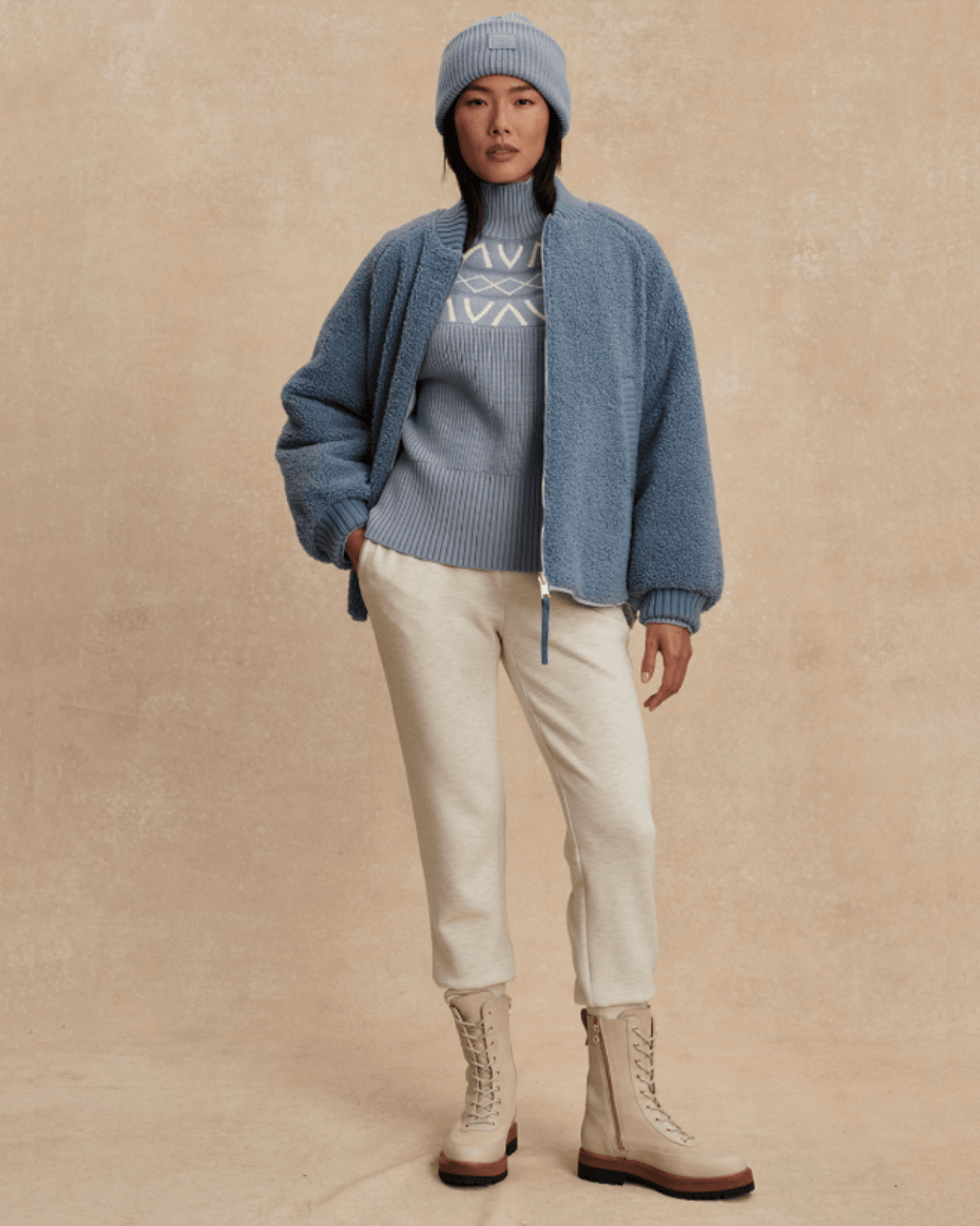 Varley Serina Reversible Quilt Jacket - VARLEY - Luxe Leopard