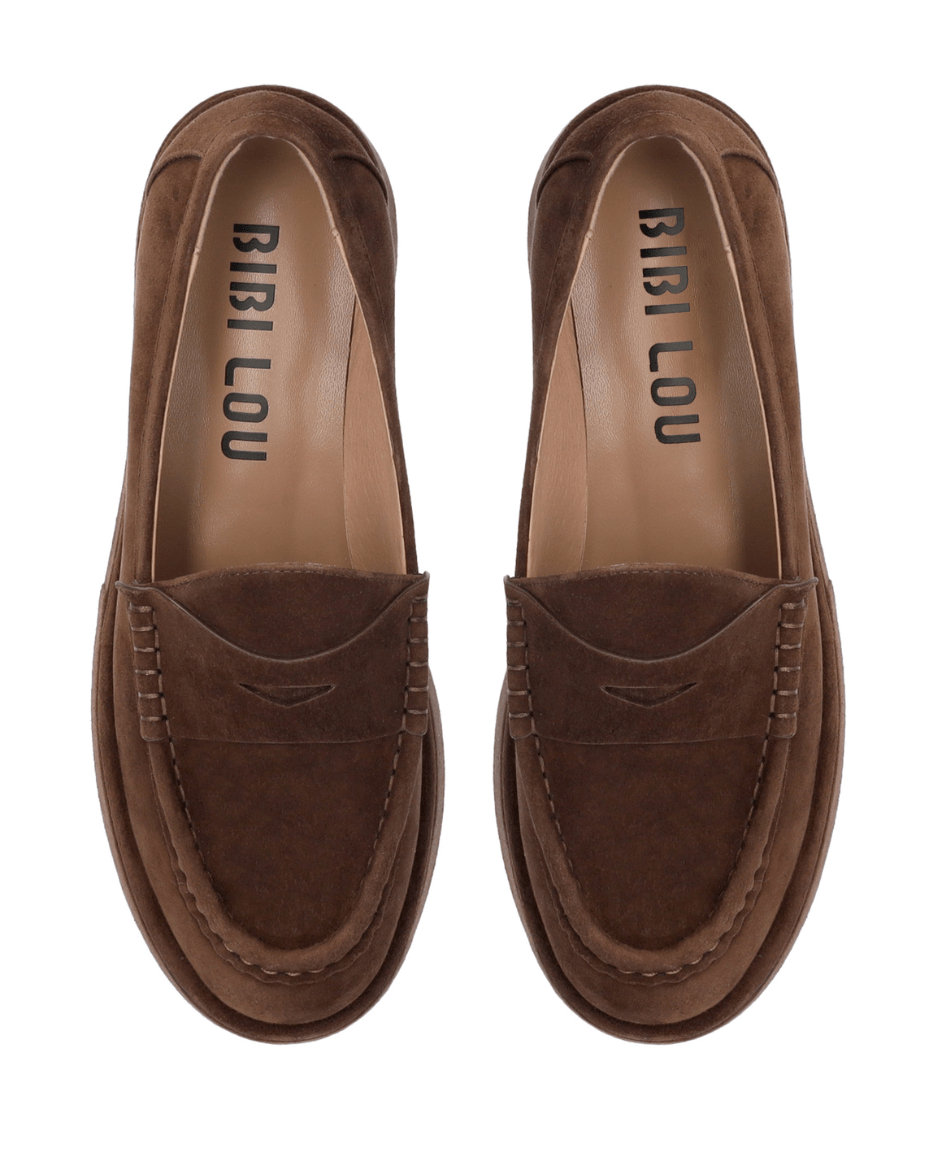 Bibi Lou Sued Platform - BIBI LOU - Luxe Leopard