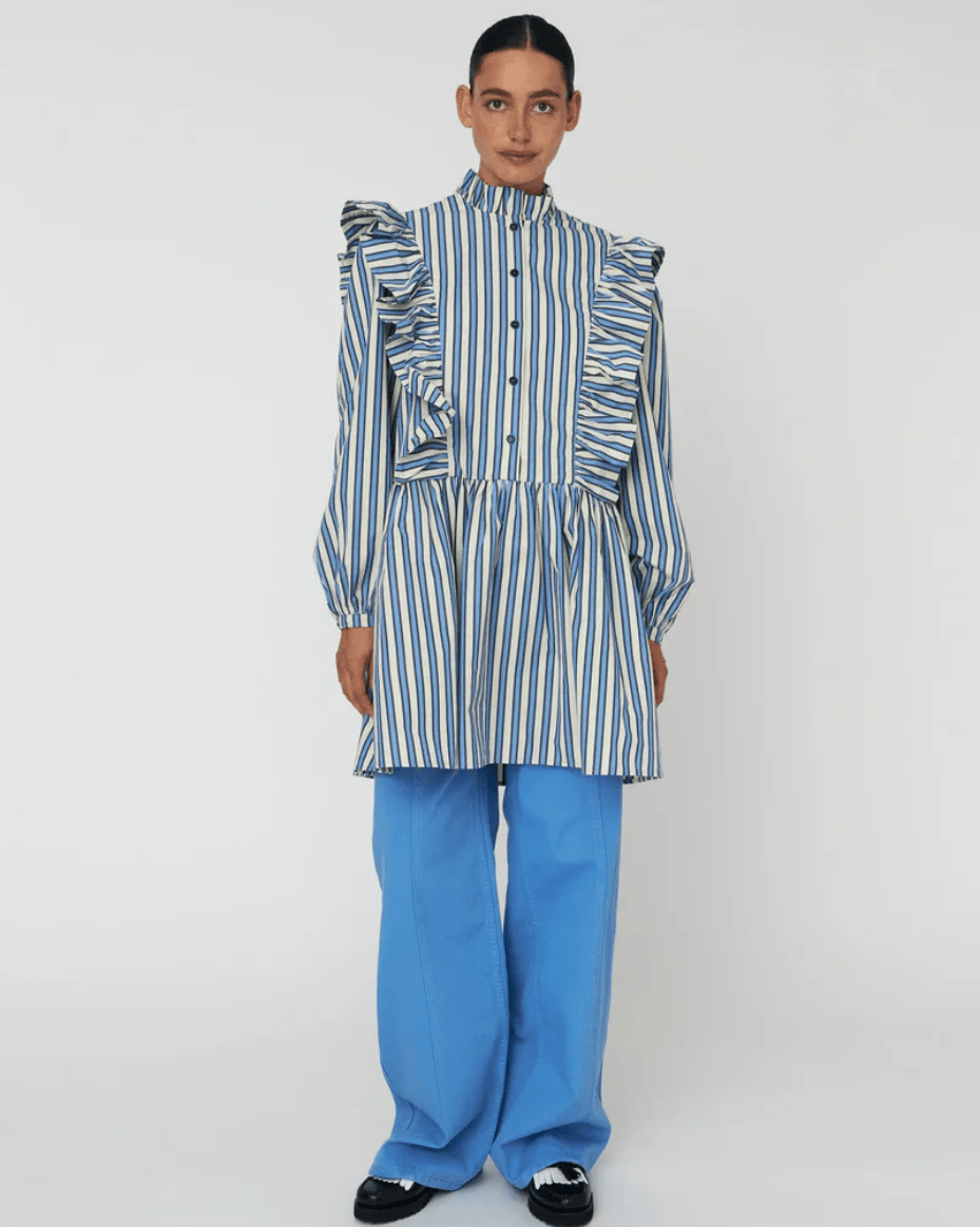 Stella Nova - Yarn Dyed Striped Dress - STELLA NOVA - Luxe Leopard