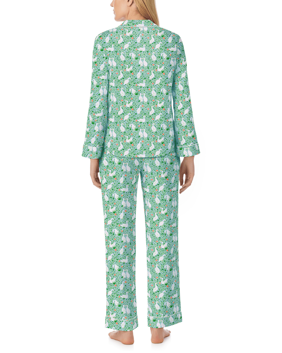 Kate Spade Long Sleep PJ Set - KATE SPADE - Luxe Leopard