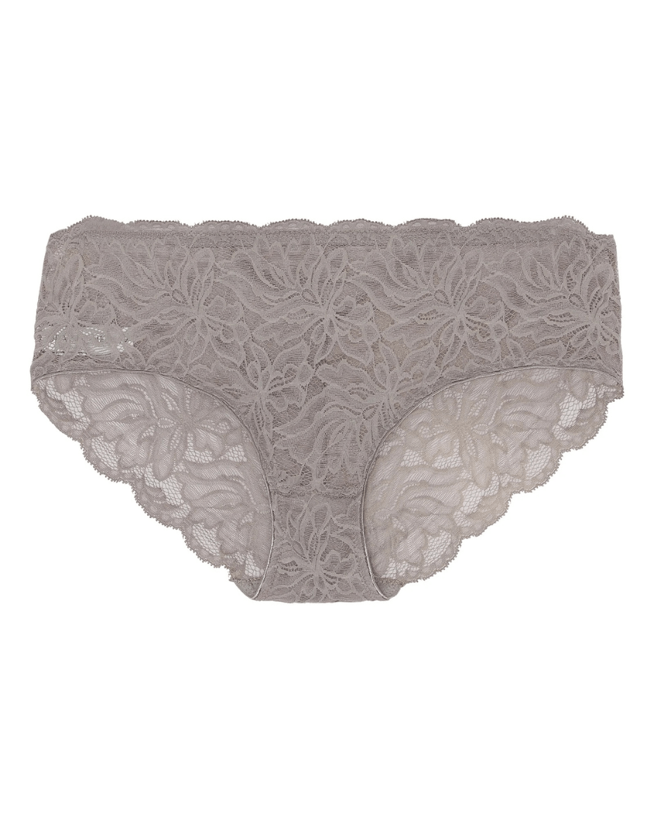 Dear Denier Mangnolia Lace Hipster - Luxe Leopard