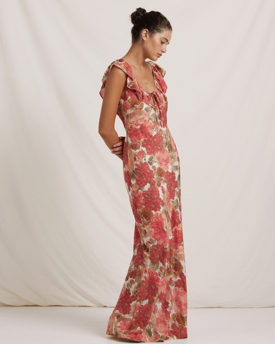 Peony Georgia Maxi Dress - PEONY - Luxe Leopard