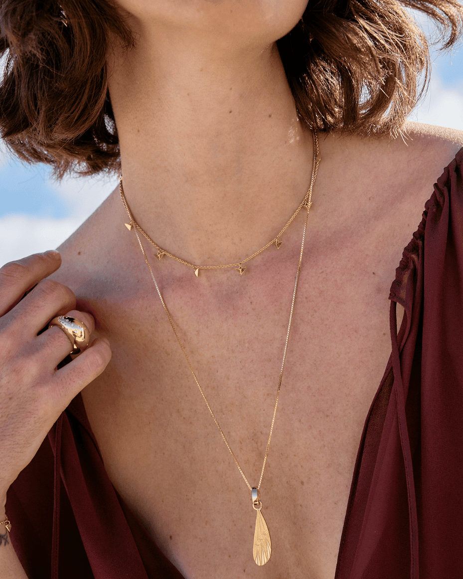 Rachel Jackson Dreamer Bird Choker Necklace - Luxe Leopard - Luxe Leopard