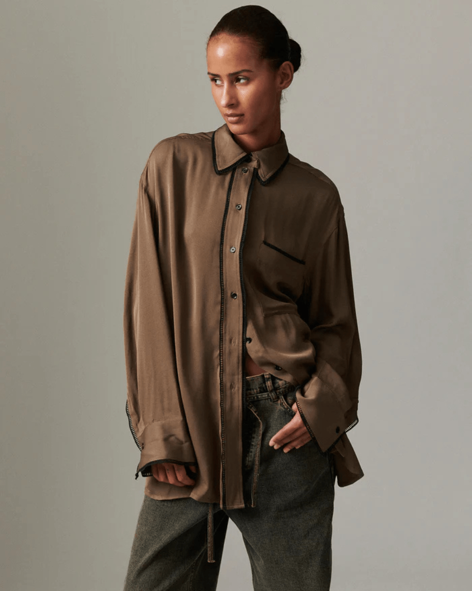 Day Birger Olenna Matte Crepe - DAY BIRGER - Luxe Leopard