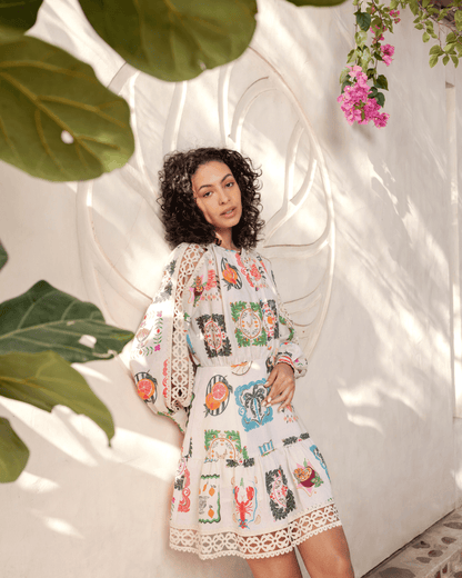 Emily Lovelock Elora Dress - Luxe Leopard