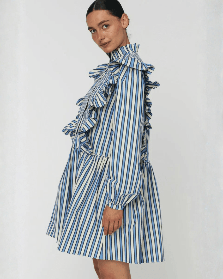 Stella Nova - Yarn Dyed Striped Dress - STELLA NOVA - Luxe Leopard