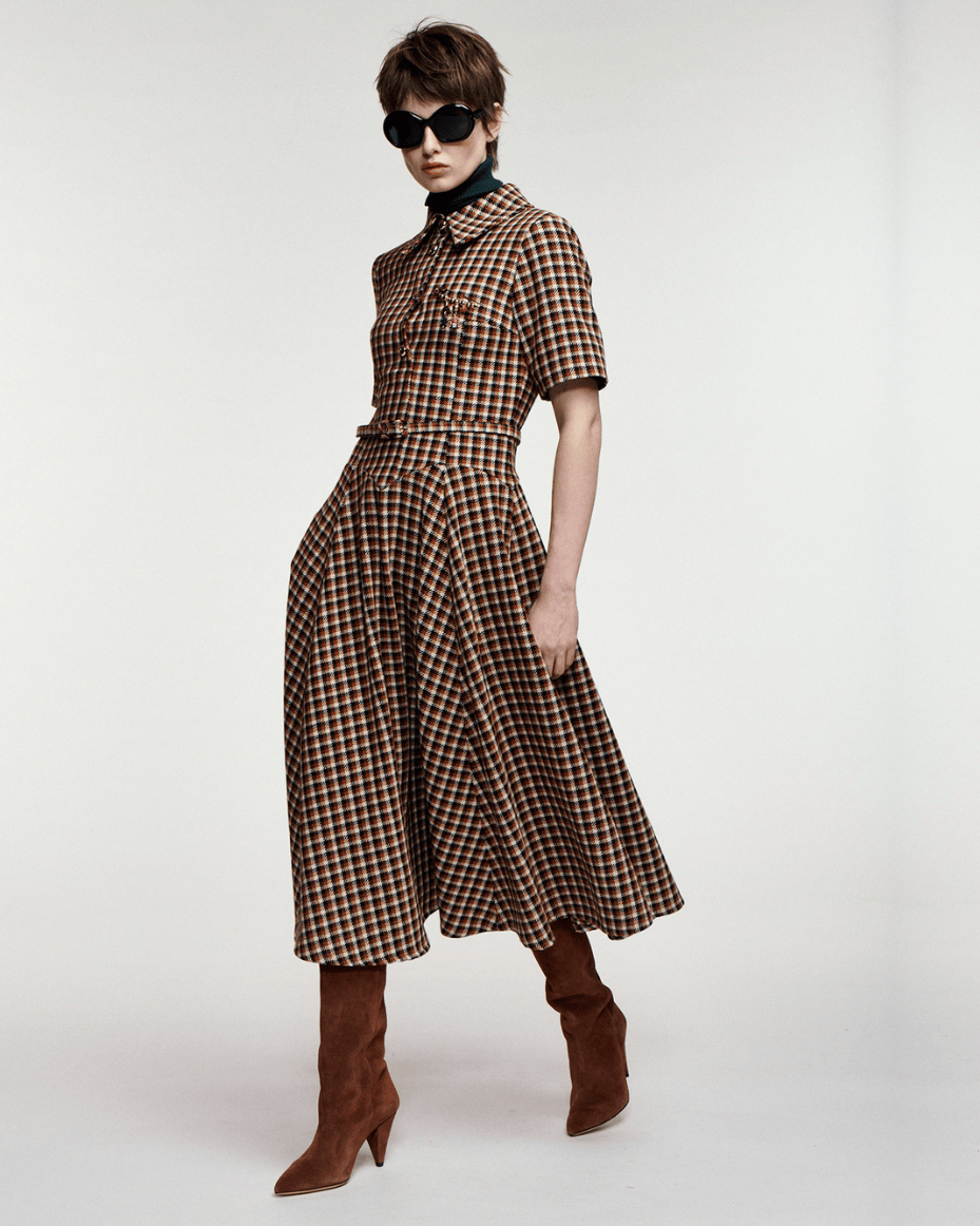 Essentiel Antwerp Kin Fitted Shirt Dress