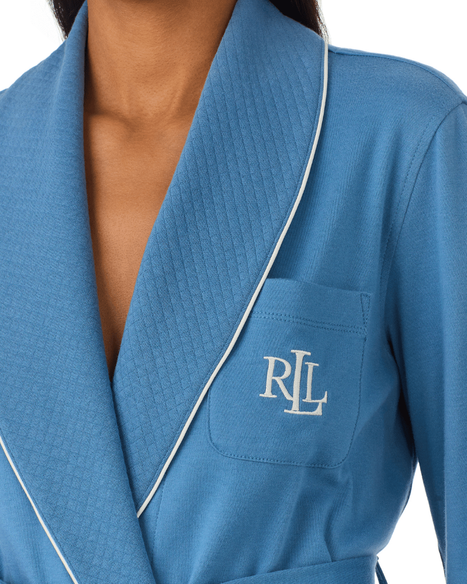 Ralph Lauren Shawl Collar Short Robe