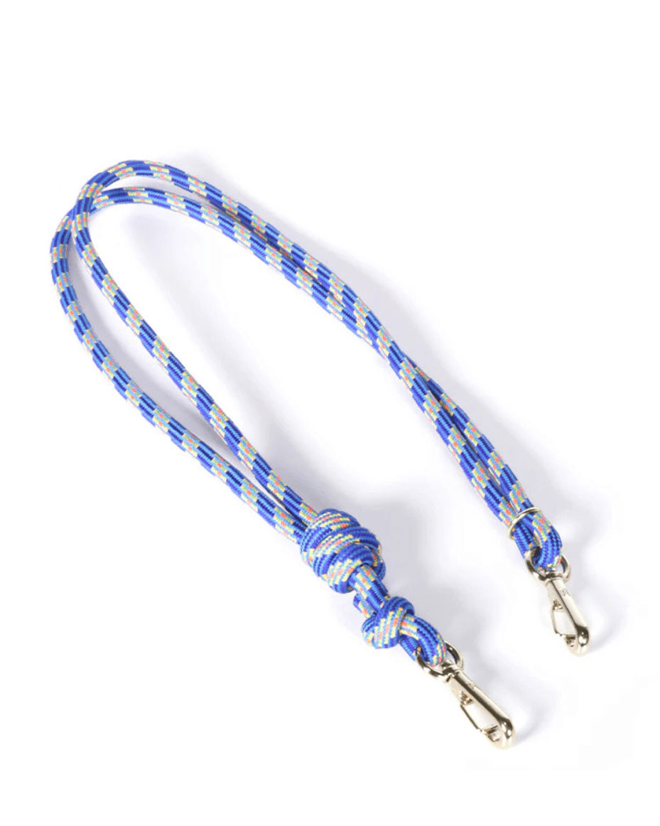 Craie Studio Bandoulière Corde Tech Bleu - CRAIE STUDIO - Luxe Leopard