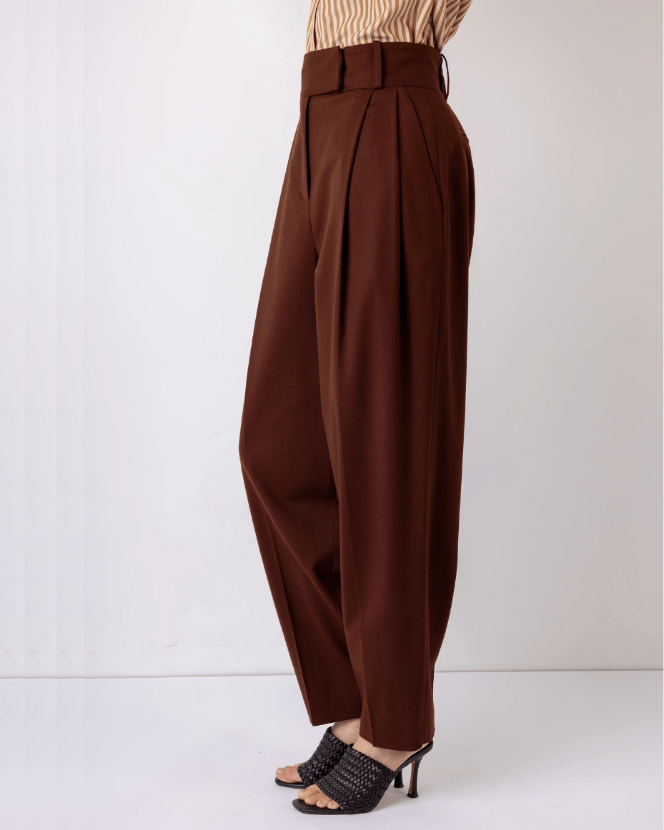 Vivere Tessa Tapered Trouser - VIVERE - Luxe Leopard