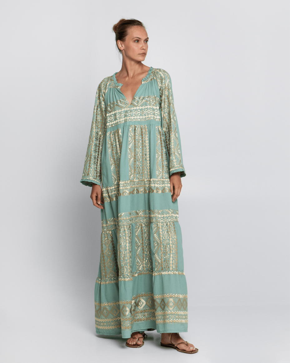 Greek Archaic Kori Long Dress