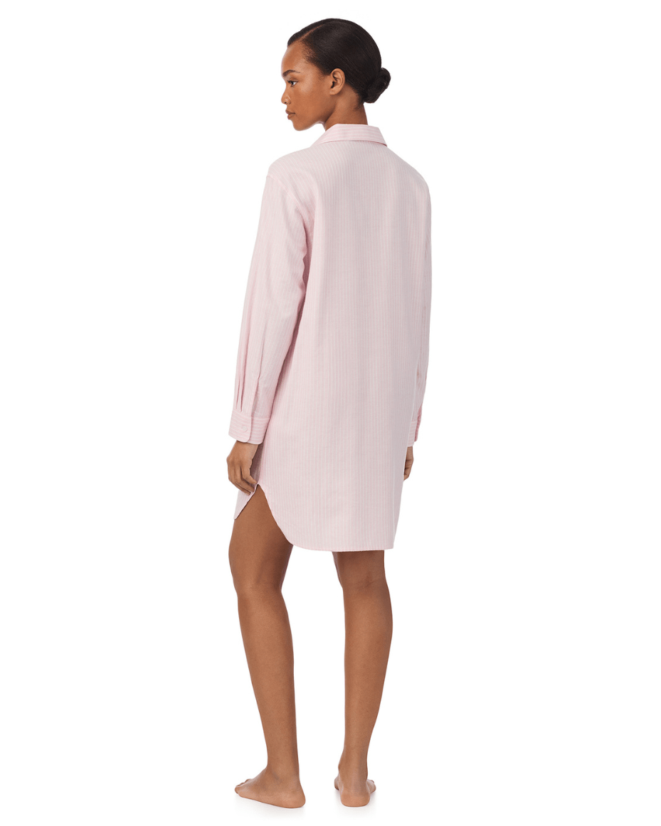 Ralph Lauren His Shirt Collar Sleepshirt - RALPH LAUREN - Luxe Leopard