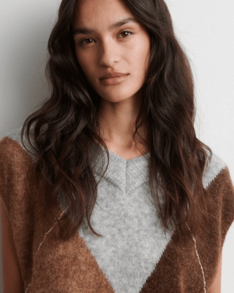 Second Female Forca Knit Vest - SECOND FEMALE - Luxe Leopard