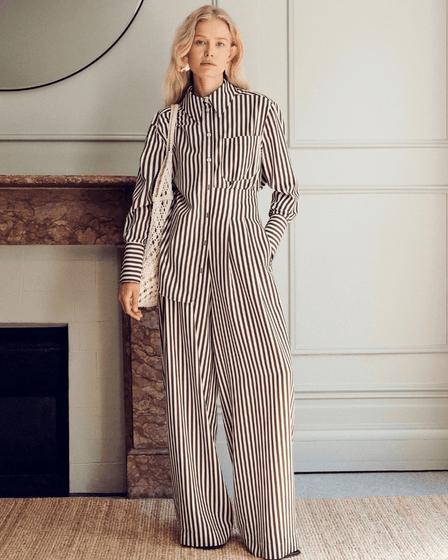 Vivere - Nellie High Waisted Palazzo Trouser - VIVERE - Luxe Leopard