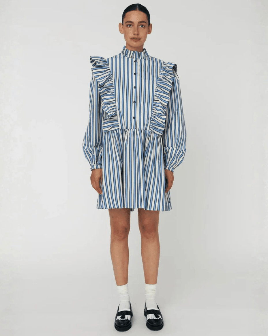 Stella Nova - Yarn Dyed Striped Dress - STELLA NOVA - Luxe Leopard